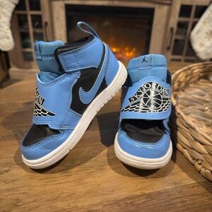Kids' Blue and Black Sneakers